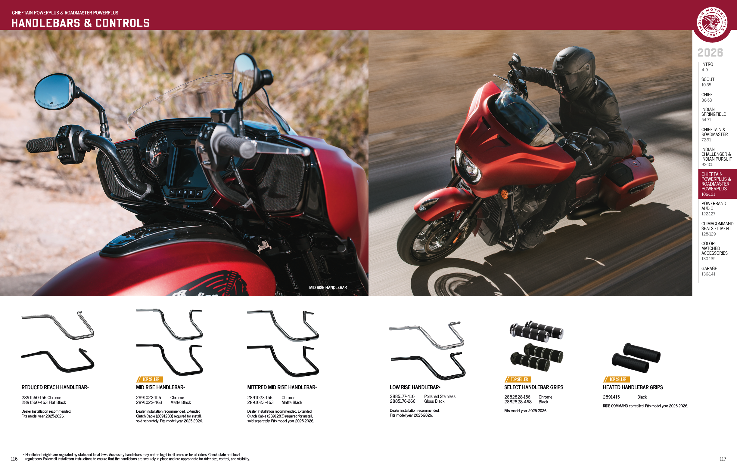 A red motorcycle is shown in two different positions, with a man riding it in one and parked in the other. The motorcycle is parked on a road, and the man is wearing a helmet. The image also shows a page from a magazine with a picture of the motorcycle and a description of its features. AI generated content